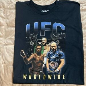 UFC Worldwide Black Graphic T-Shirt for Men